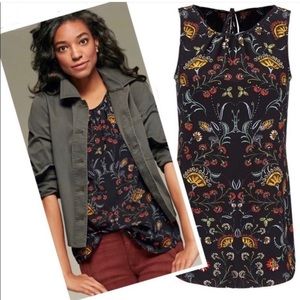 CAbi Legend Blouse Folklore Pattern